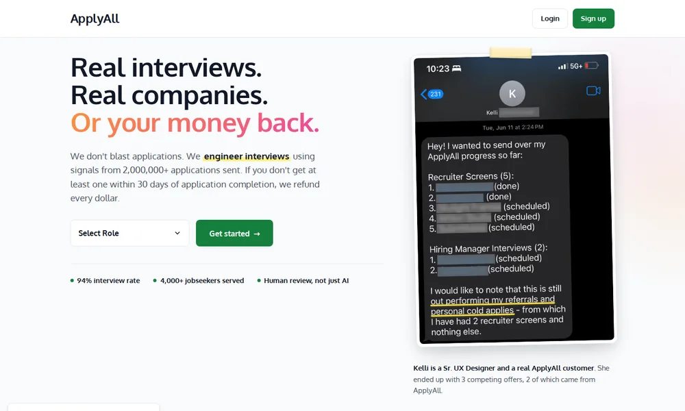ApplyAll website preview